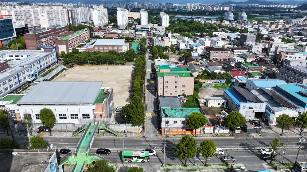 광산구, 우산동 뉴빌리지 통학로 개선 사업 착수