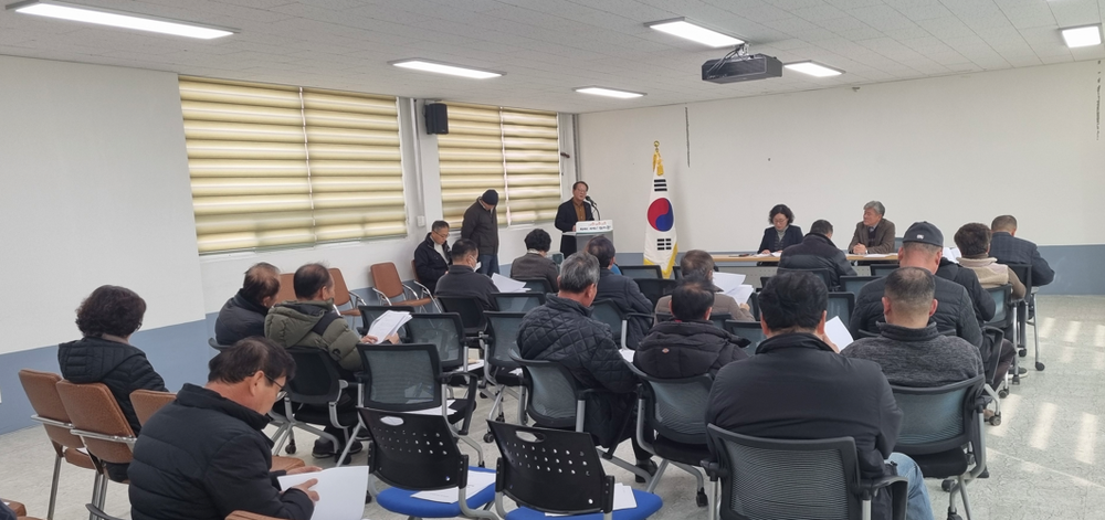 부안 상서면민의 날 추진위원회 총회 개최