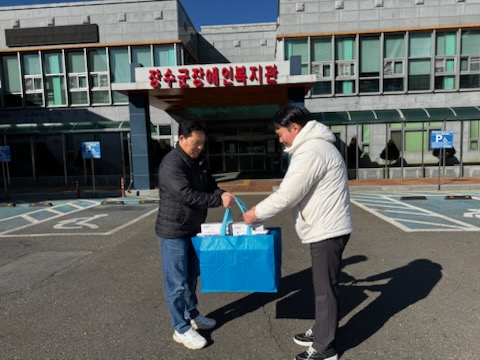 장수군, 감염취약계층에 방역물품 지원