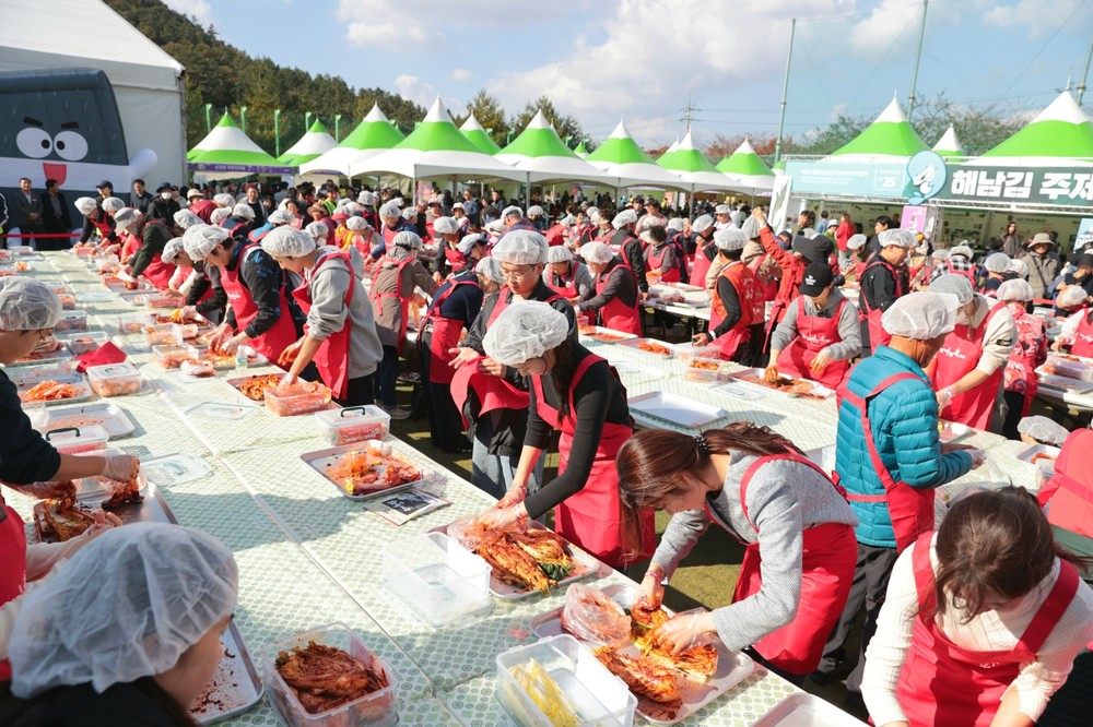 해남미남(味南)축제, 전라남도 대표축제 5년 연속 선정