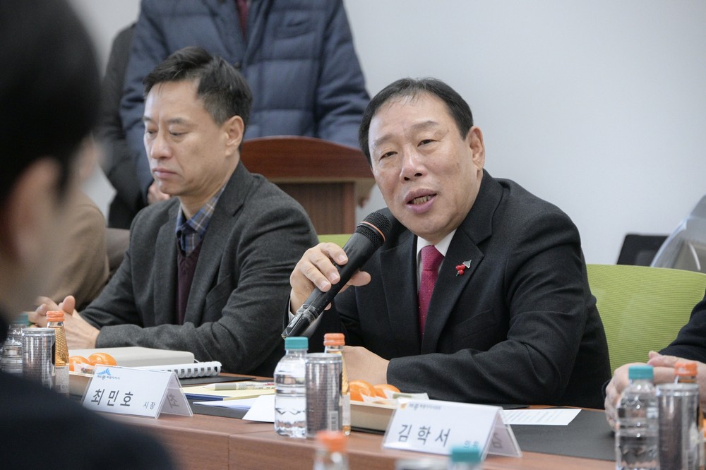 최민호 시장, 소통으로 만드는 '기업하기 좋은 세종'