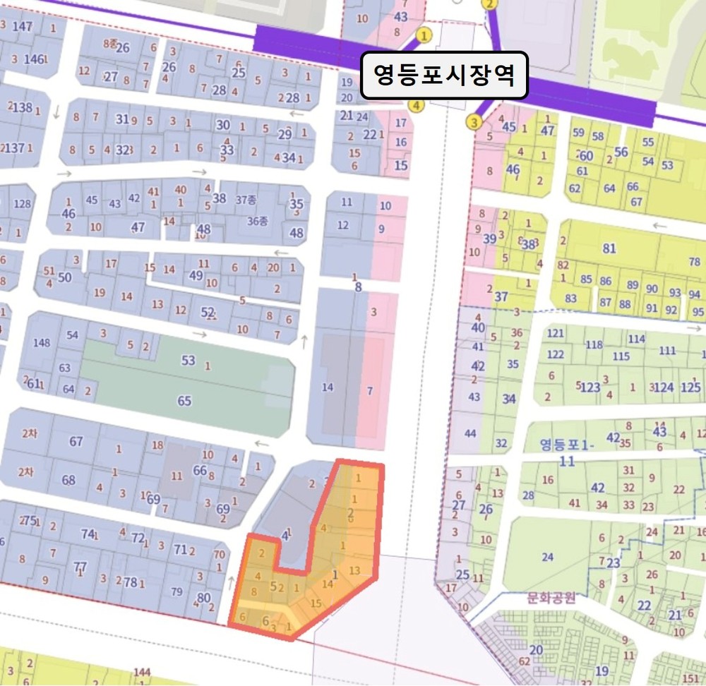 영등포 로터리상가 골목형상점가 대상지