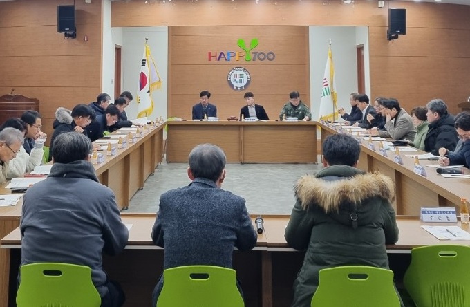 평창군 대화면 백석회, 2026년 1차 회의 개최
