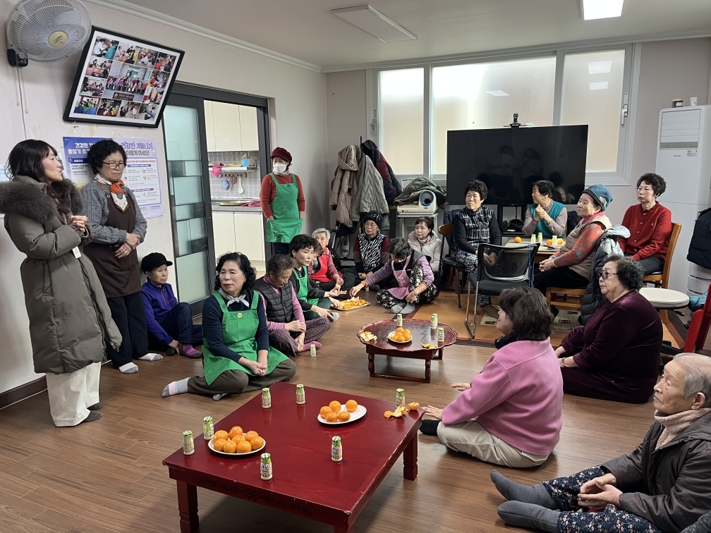 공주시 신풍면, 한파쉼터 현장 점검 실시