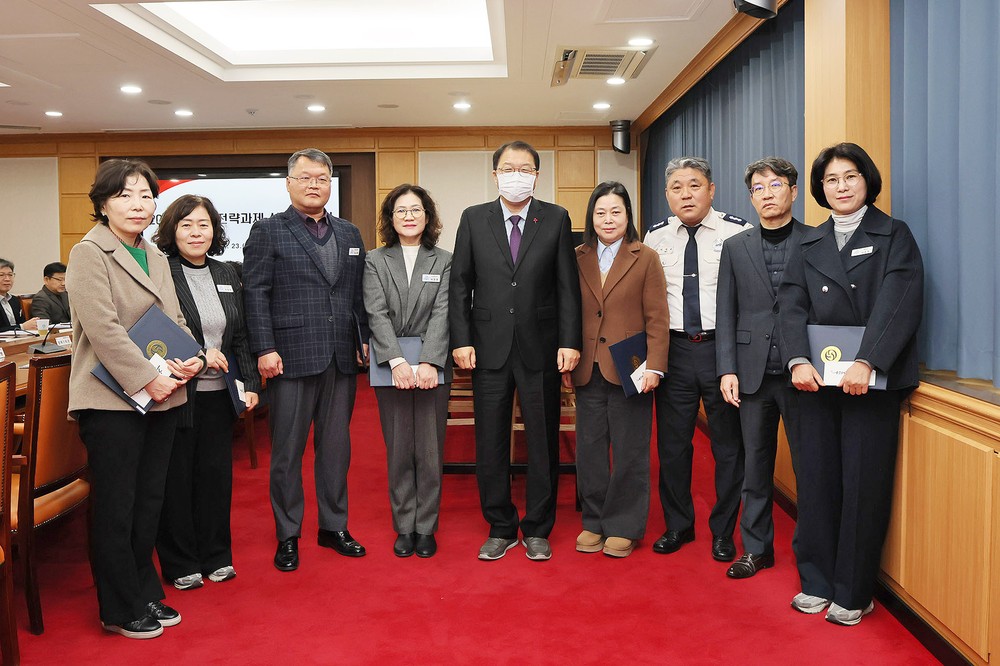 창원특례시, 2025년 하반기 적극집행 우수부서 시상
