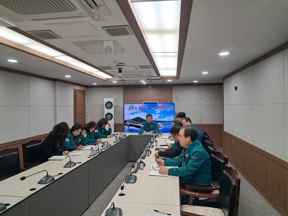 논산시 겨울철 한파 대비 ‘시민 안전 최우선’ 종합대책 추진