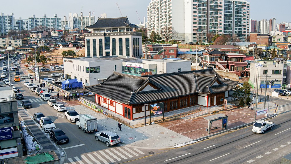 원주시, 명륜1동 행정복지센터 한옥 신청사 개청