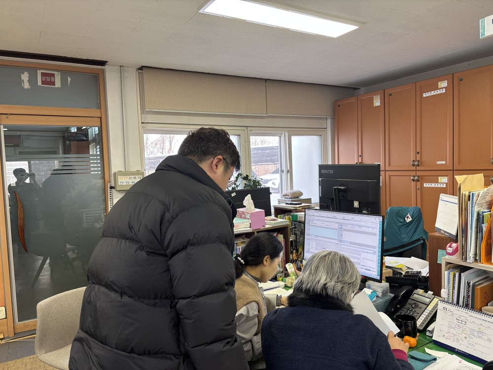 고창군 읍‧면 순회 맞춤형복지팀, 방문교육 실시