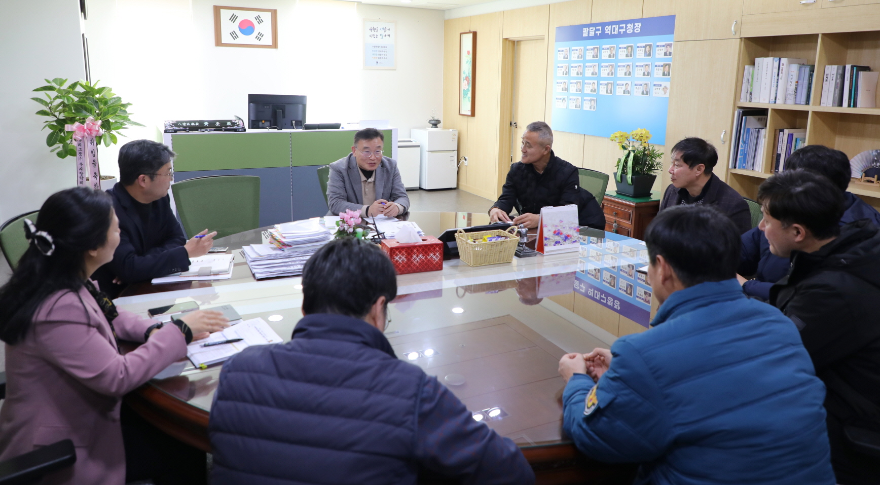 수원시 팔달구, 수원시축구협회 팔달지회와 ‘현장의 목소리 담는 간담회’ 가져