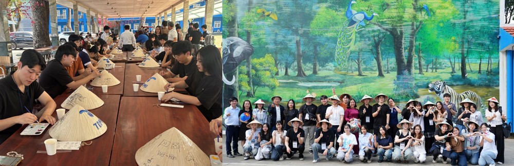 영도구 대학생 연수단, 베트남 투저우못대학교 한국어과 학생들과 문화로 하나가 되다!