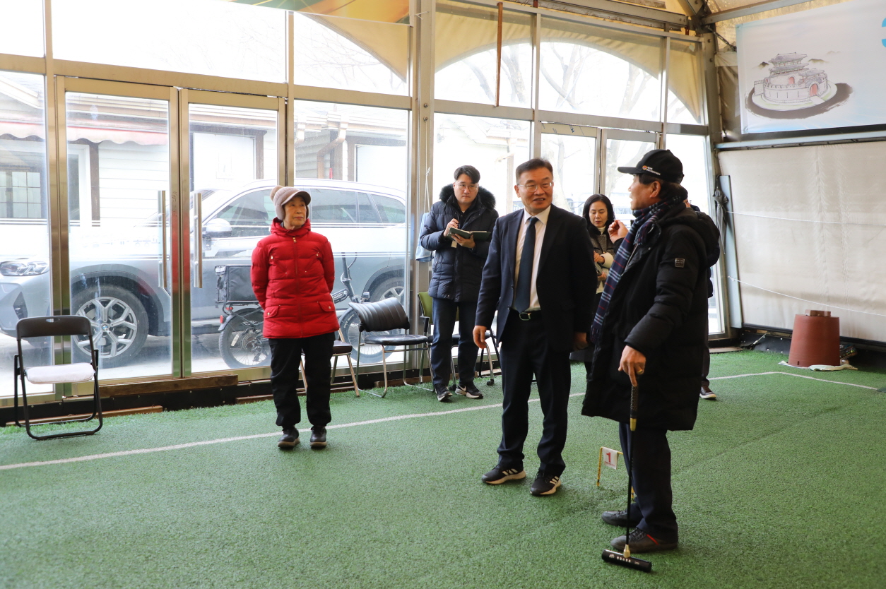 수원시 팔달구, 게이트볼협회 팔달구 회장단과 현장 소통 및 오찬 정담회 개최