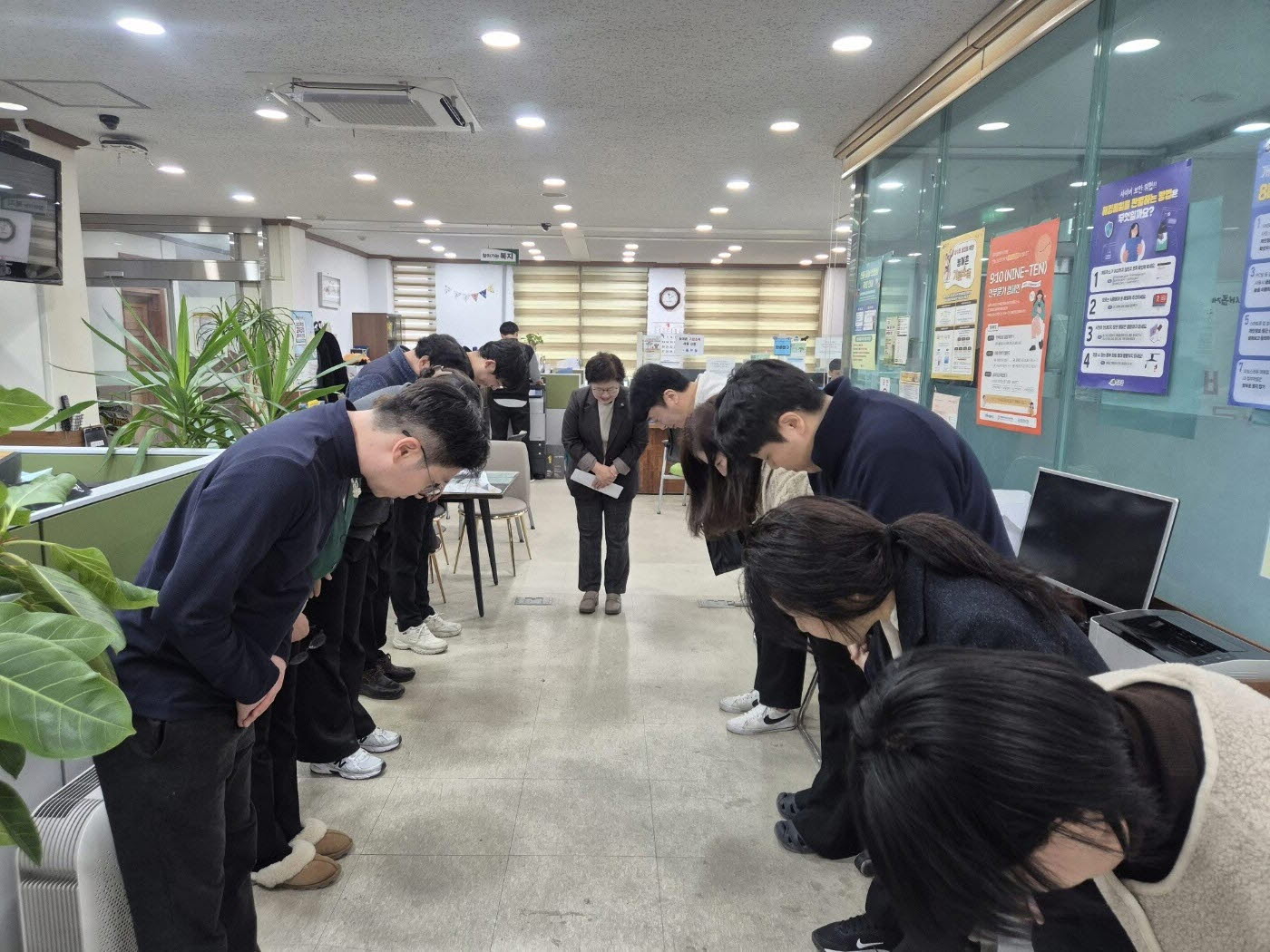 장수군 계북면, 사람 중심의 친절 교육 실시