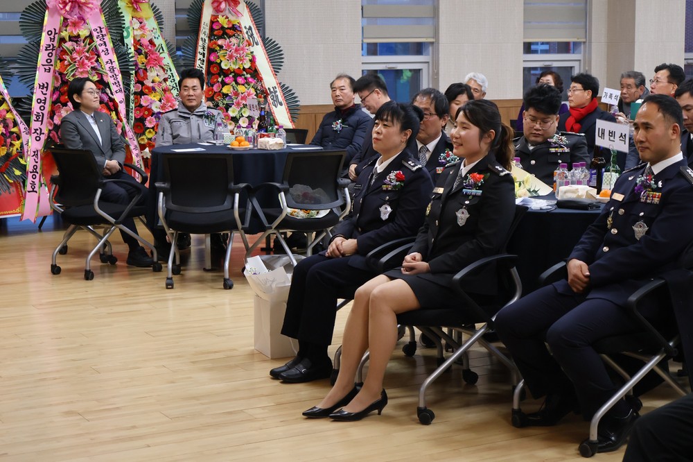 압량읍 여성자율방범대장 이·취임식 개최