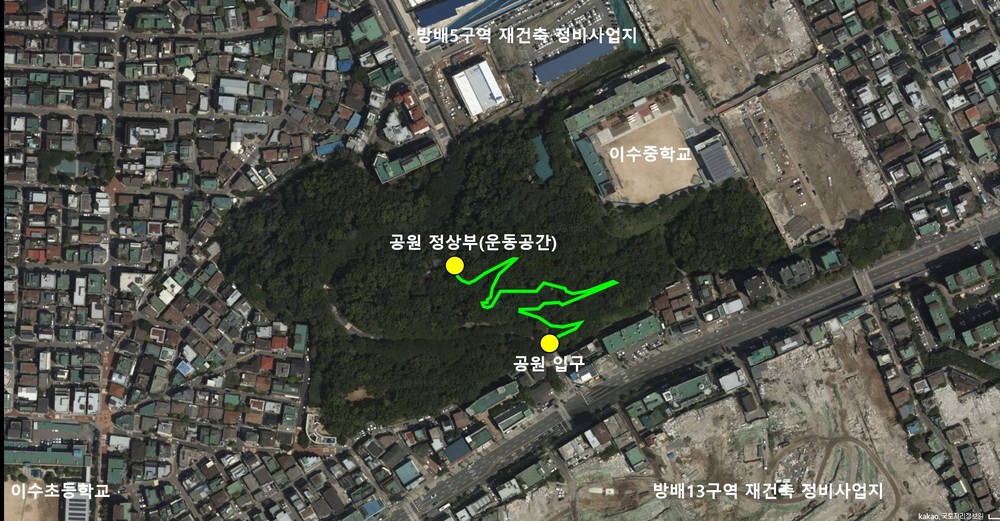 서초구, 도구머리근린공원 무장애숲길 활짝 열어