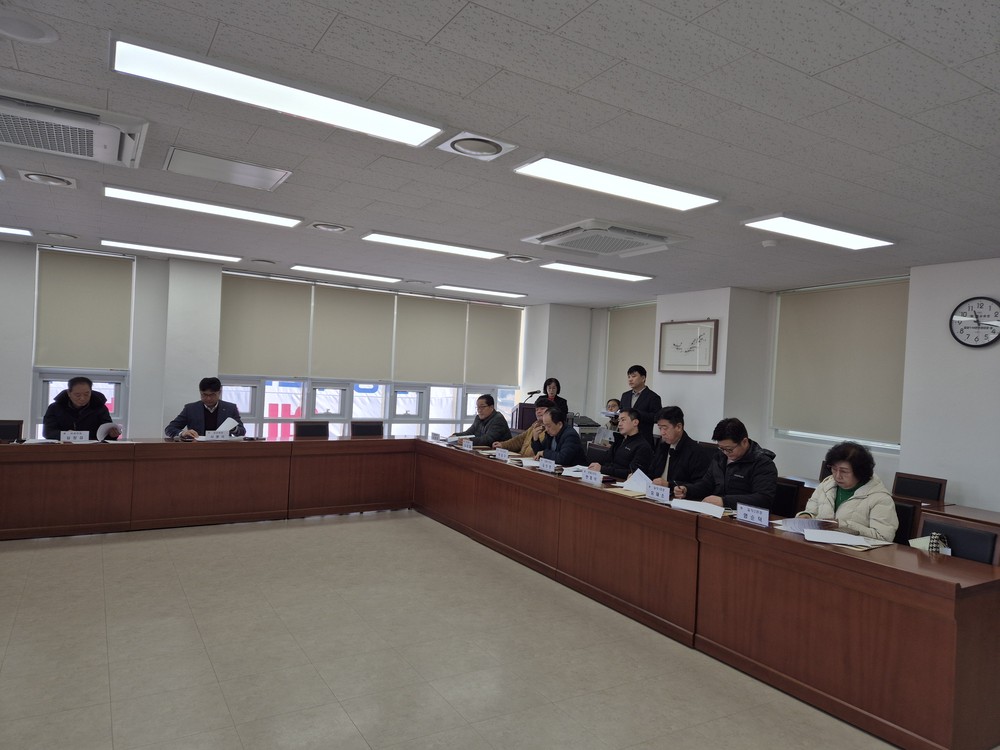 길상면, 이장단에 2026년 달라지는 군정 시책 안내