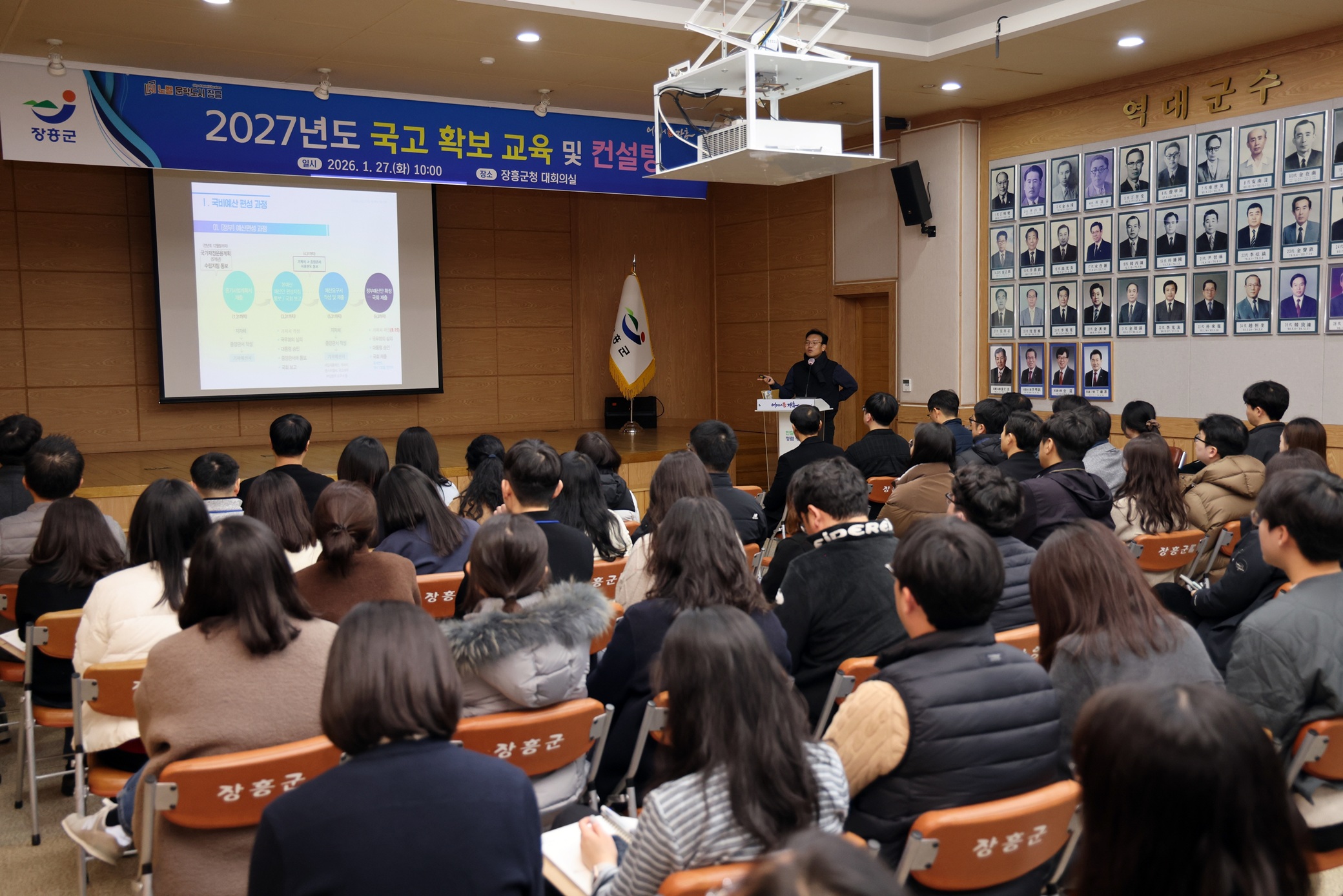 장흥군, 국고 예산 확보 총력 역량강화 교육·컨설팅 진행