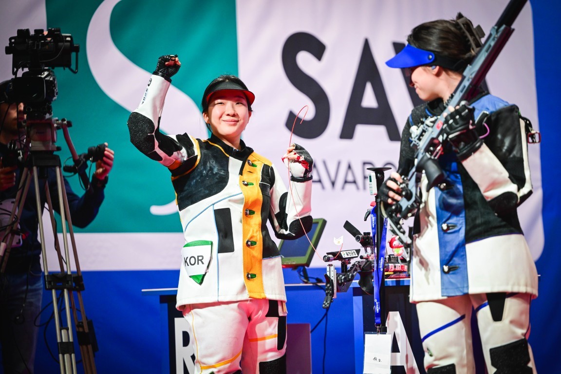 울진군청 사격실업팀, ISSF 사격 그랑프리 금메달 획득