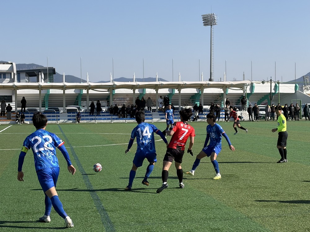고성군, 제48회 문체부장관배 전국고등학교 축구대회 성황리 진행