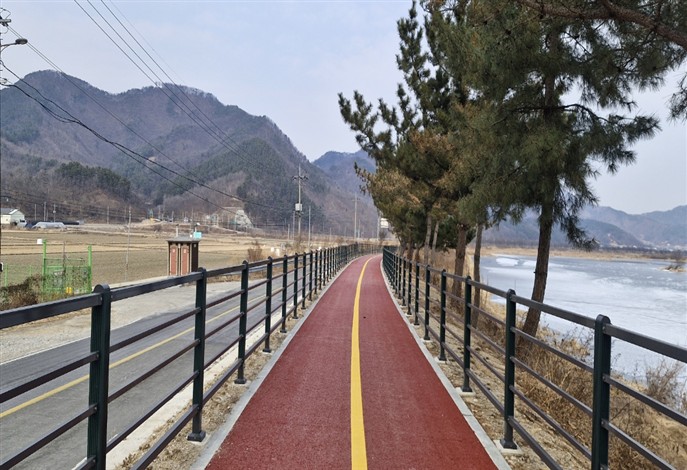 옥천군, 보청천 자전거도로 3.7km 준공