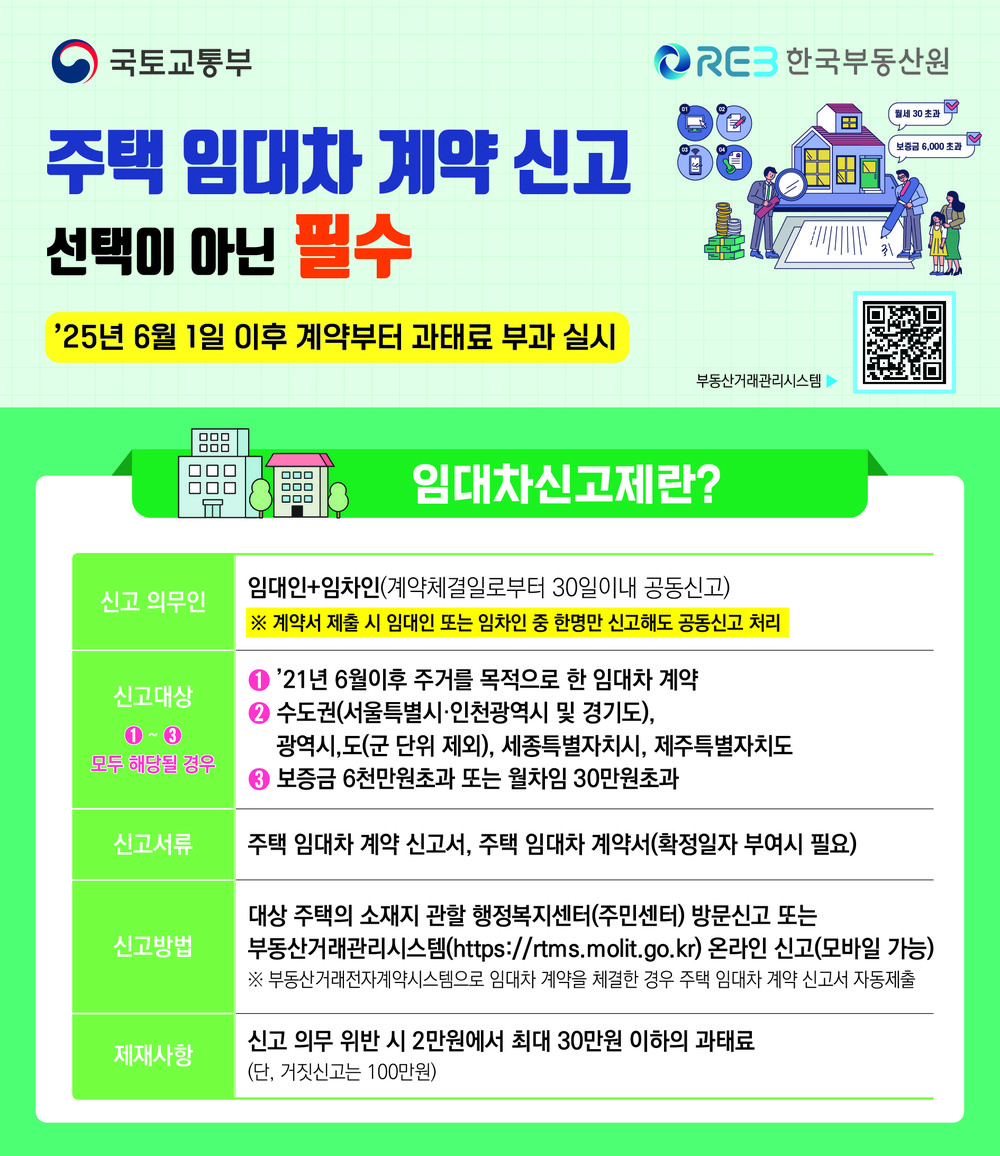 계룡시, ‘주택 임대차 계약 신고제’ 홍보 나서