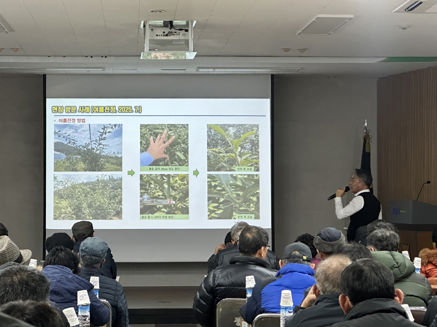 고흥군, 겨울철 유자 동해예방 기술지도