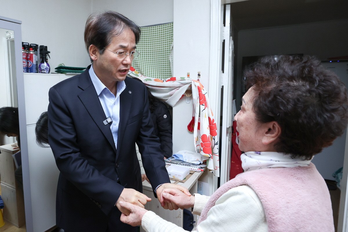 고양시, 한파 대비 취약계층 가정방문