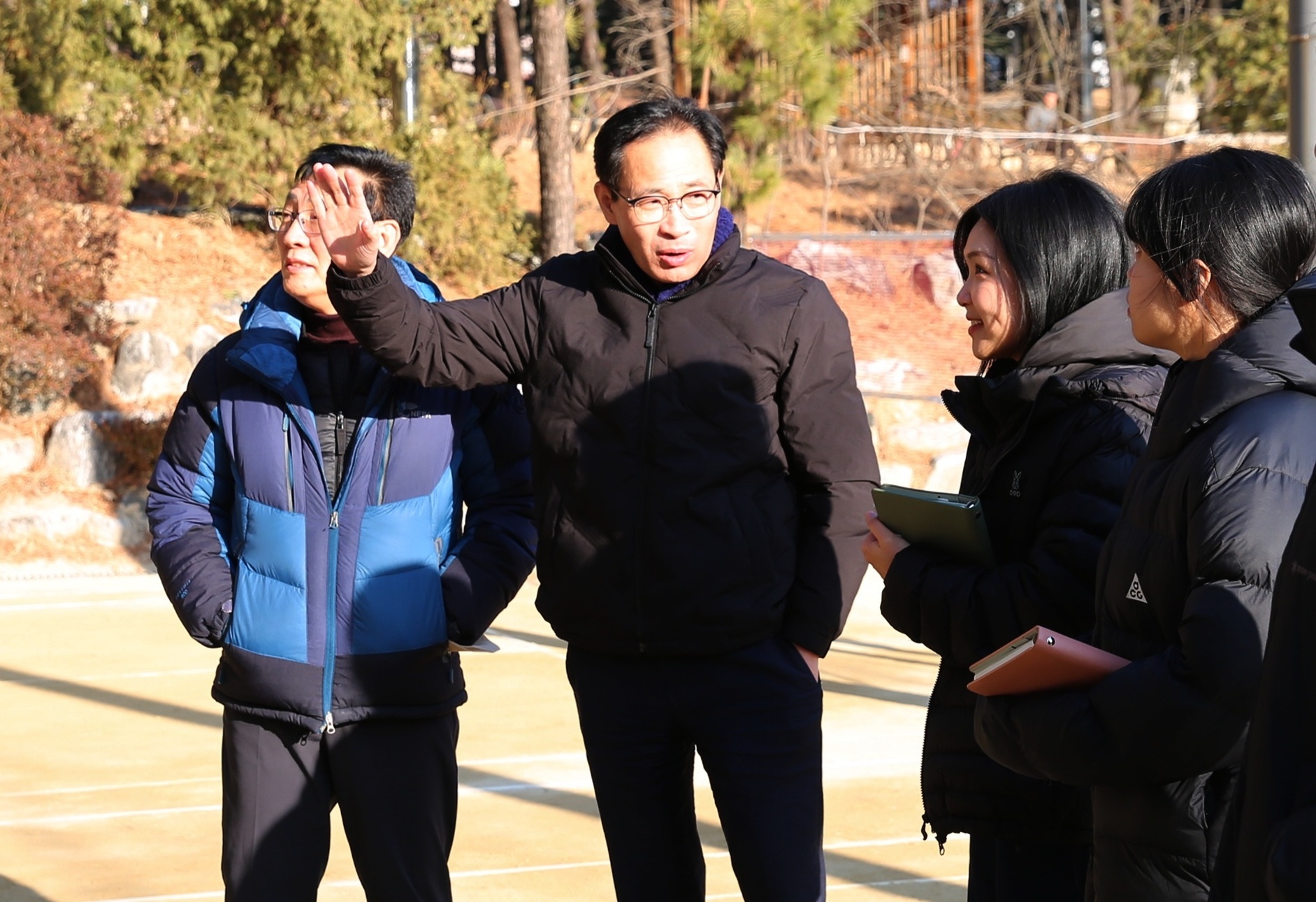 수원시 장안구, 일림어린이공원 리모델링 사업 현장 점검
