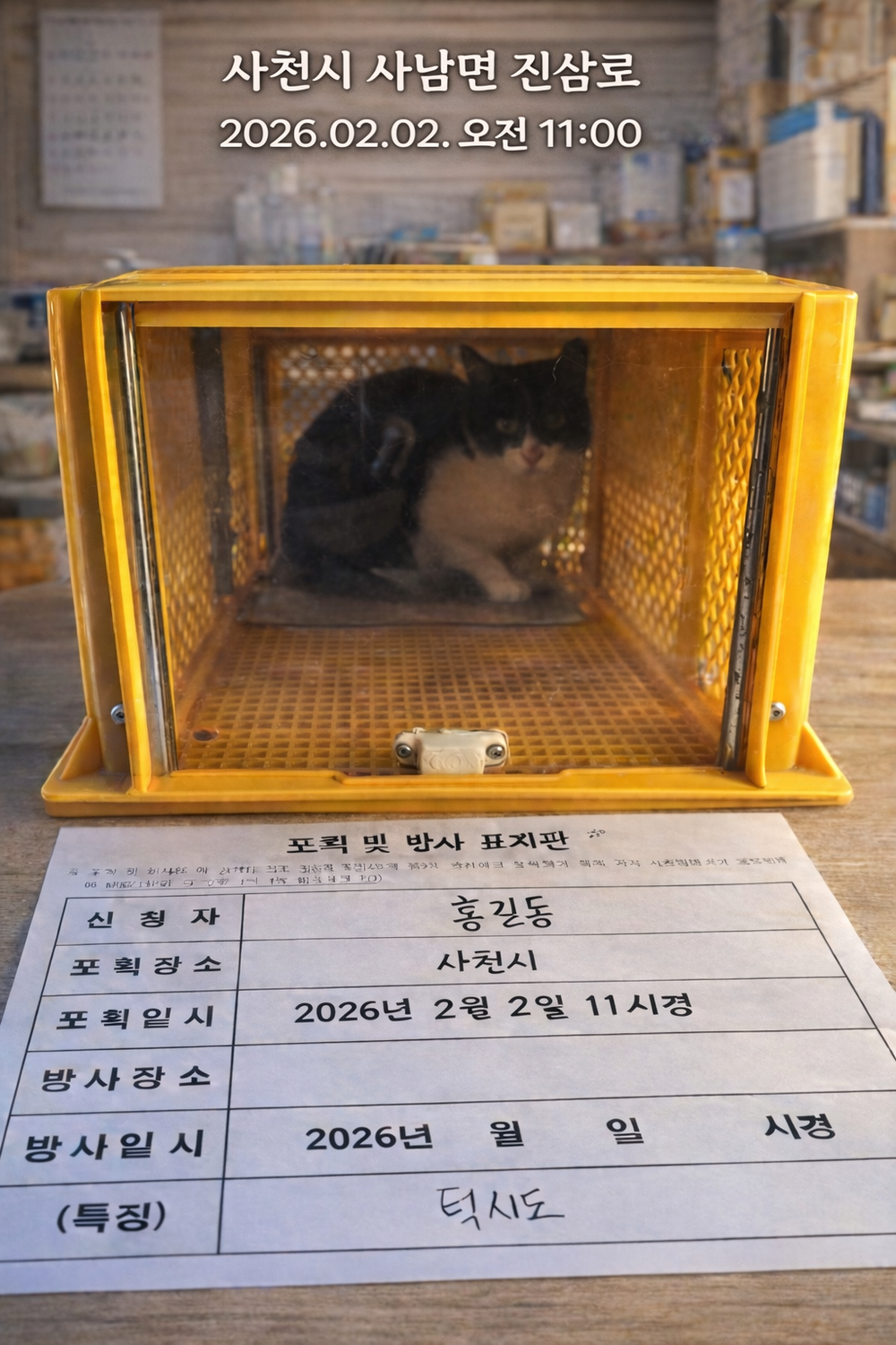 길고양이·실외사육견(마당개) 무료 중성화수술 신청하세요!