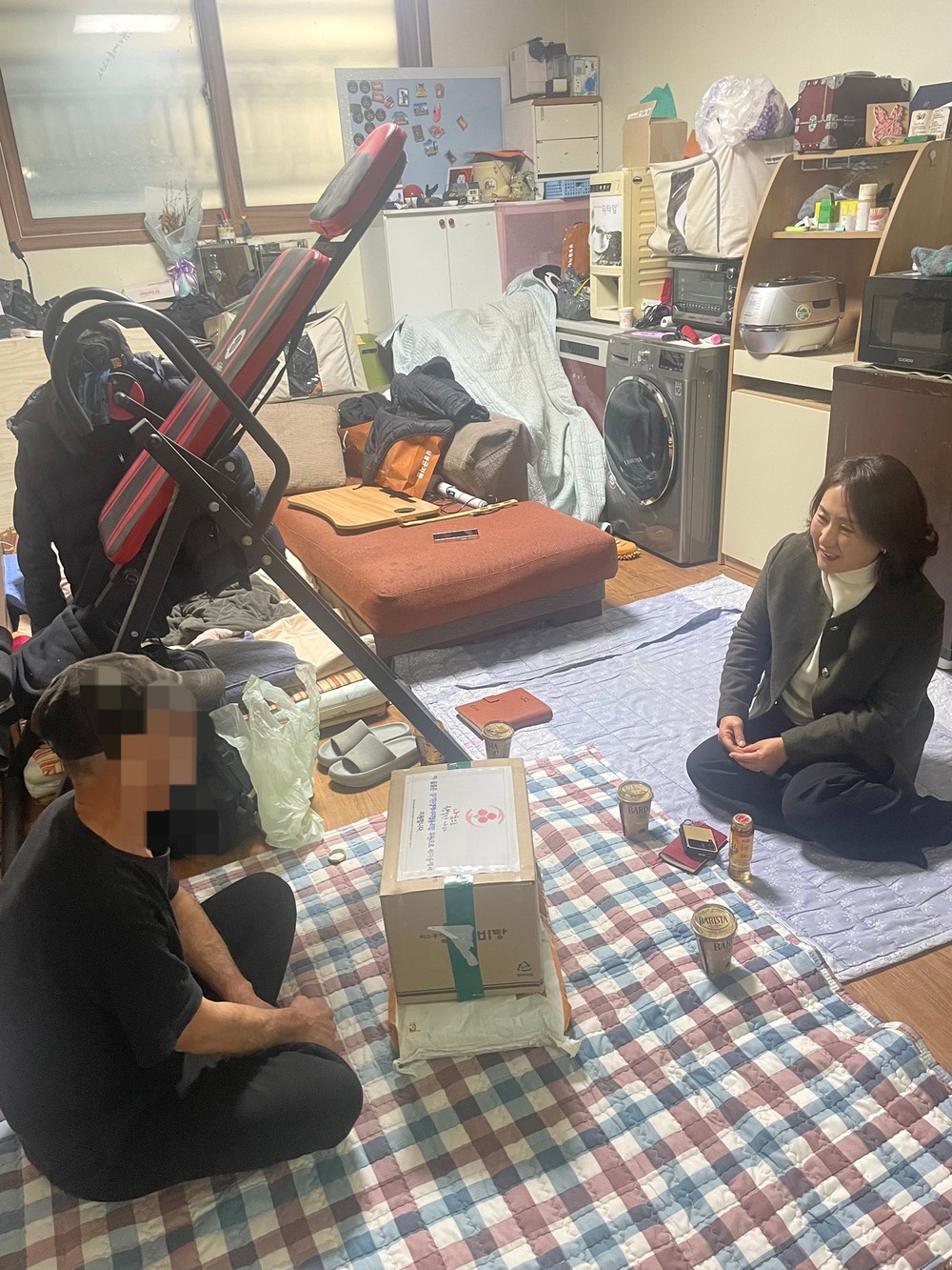 오산시 세마동, 겨울철 한파 대비 복지사각지대 가정 방문 실시