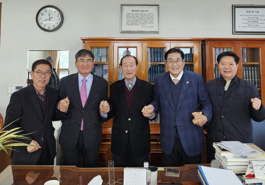 범시민추진위, 이원종 전 대통령 비서실장 면담
