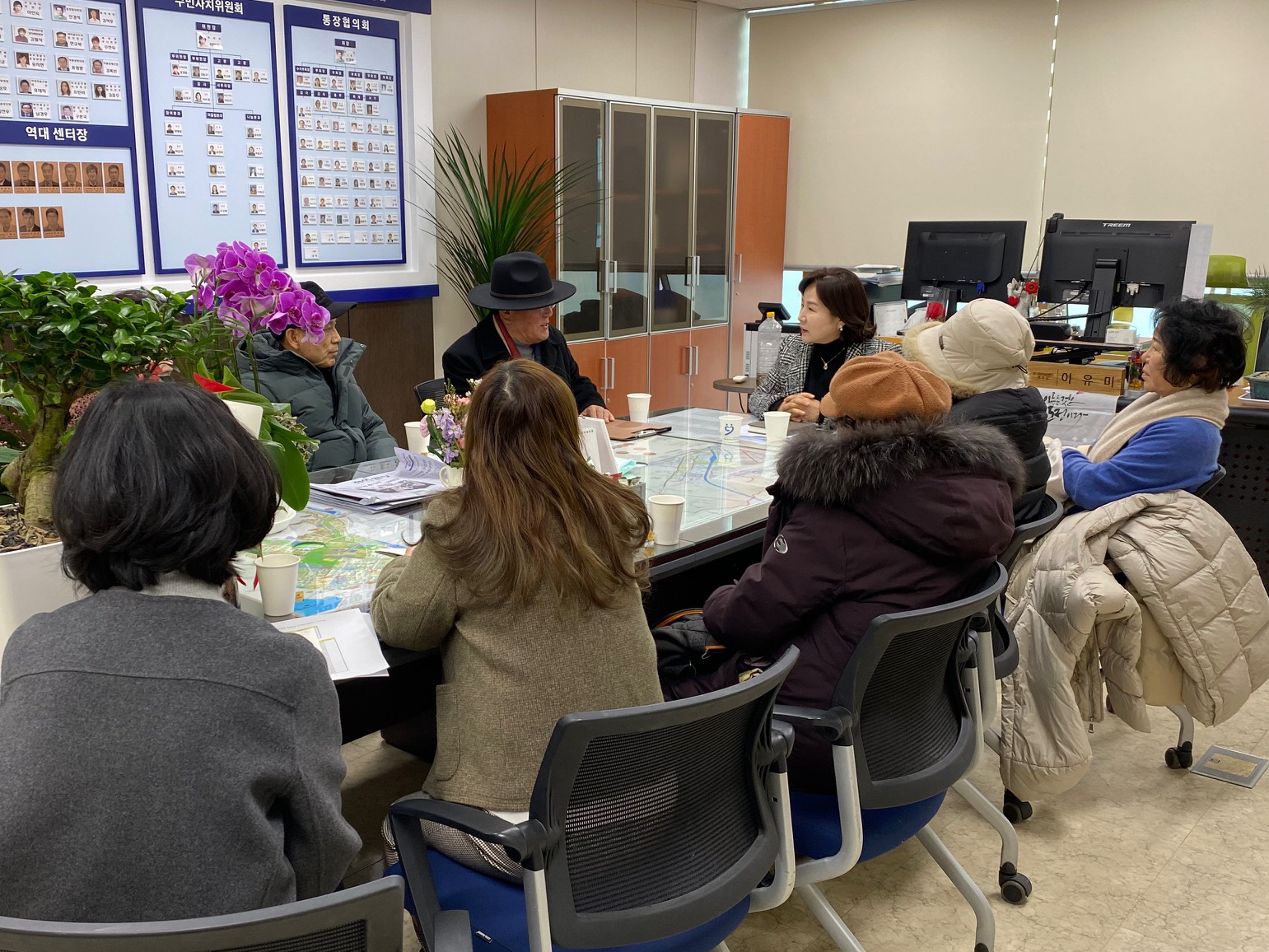 남양주시 별내동, 별그린파크골프동호회와 소통 간담회 개최