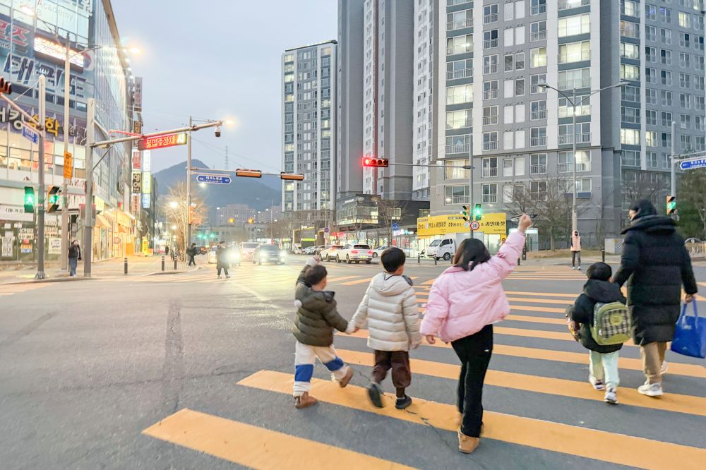 어린이 통학길에 ‘안전선’ 긋다! 달성군, 스쿨존 전면 정비