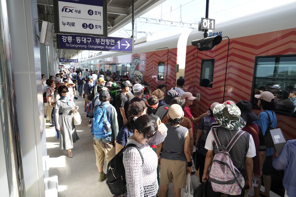 ‘철도 개통 효과 톡톡’지난해 울진 관광객 890만 명