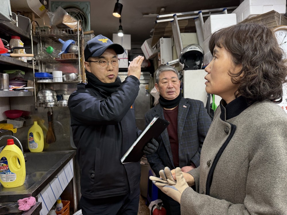 광명시, 설 명절 앞두고 전통시장 안전 챙긴다… 화재 예방 합동점검 실시
