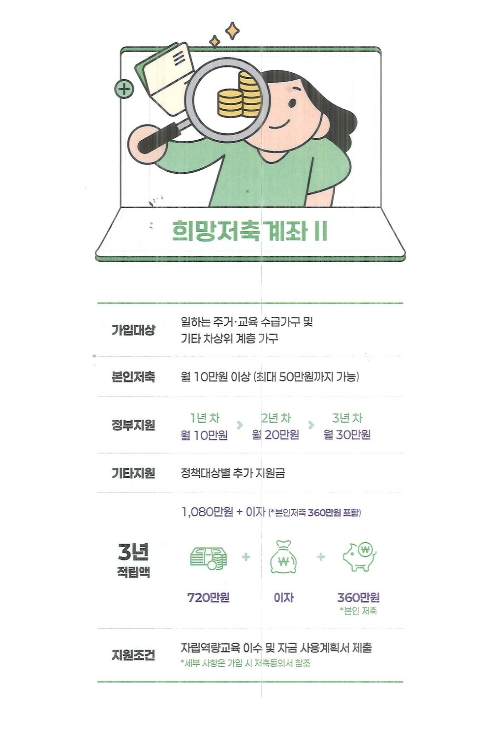 군산시, 희망저축계좌2 지원 대상자 모집