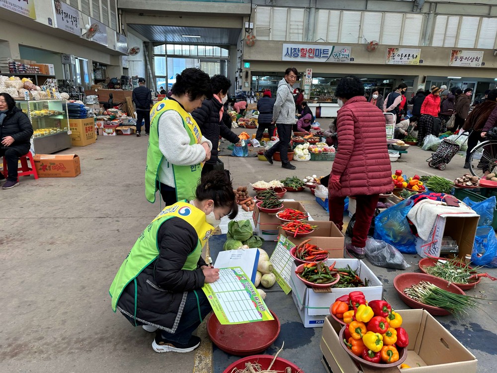 전남도, 설 앞두고 농산물 원산지 표시 위반 합동 단속