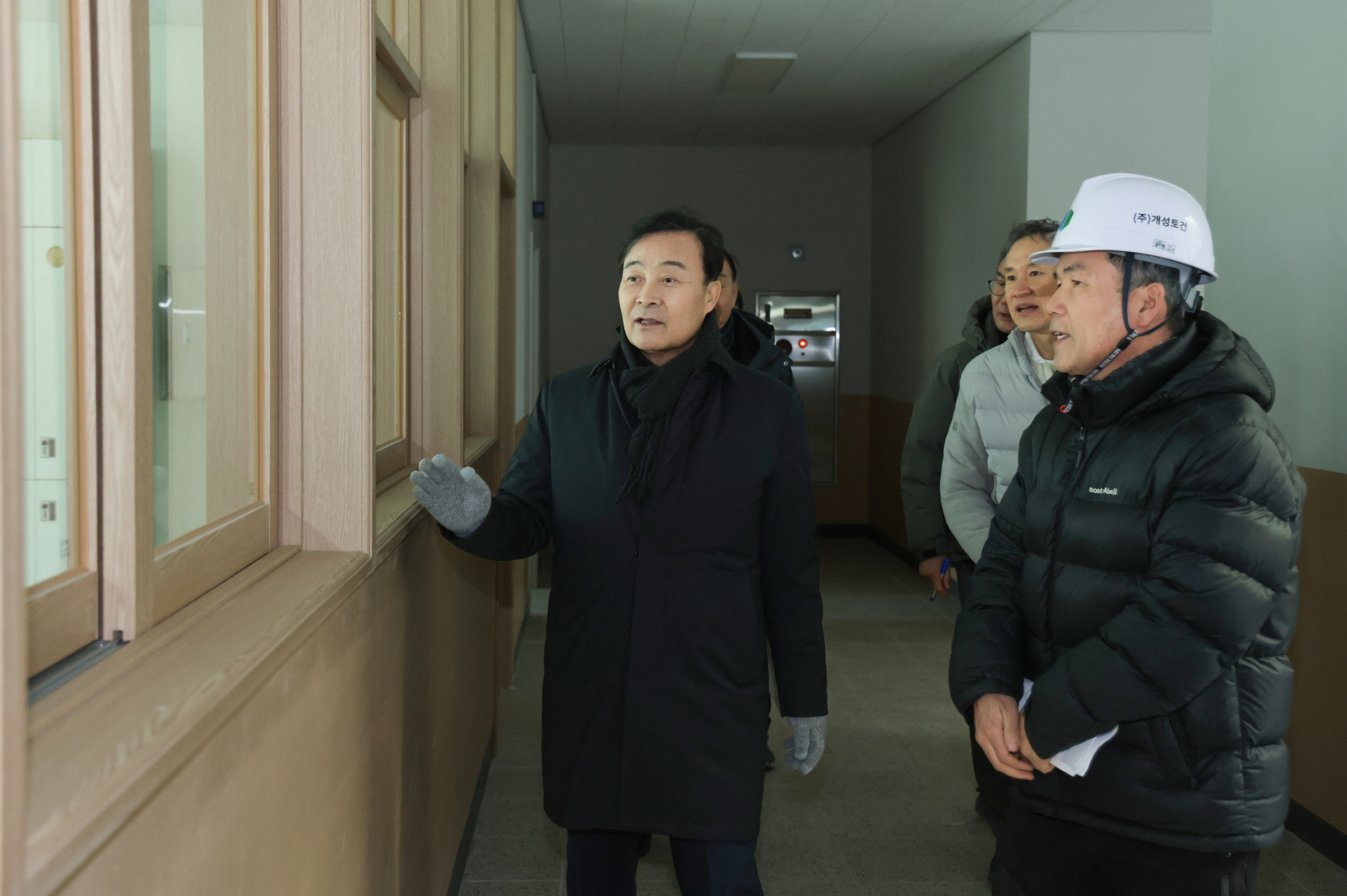 김성제 의왕시장, 의왕푸른초·백운호수중학교 개교 준비 현장 점검