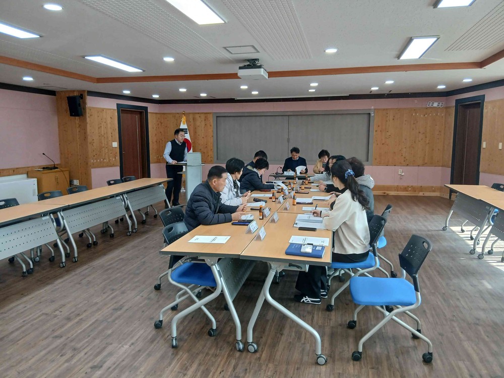 장수군 천천면 지사협, 2026년 제1차 정기회의 개최