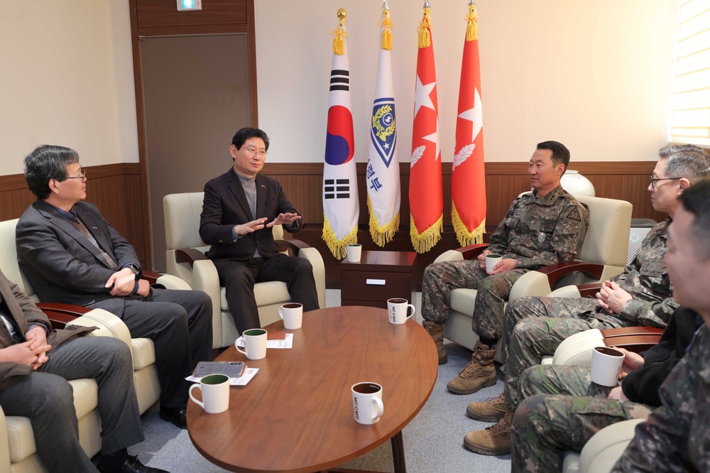 이상일 용인특례시장, 동원전력사령부 방문
