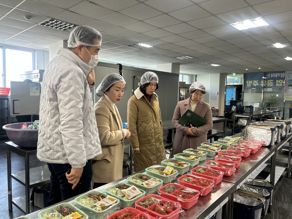 창원특례시, 통합돌봄 식사지원 제공기관 현장 점검