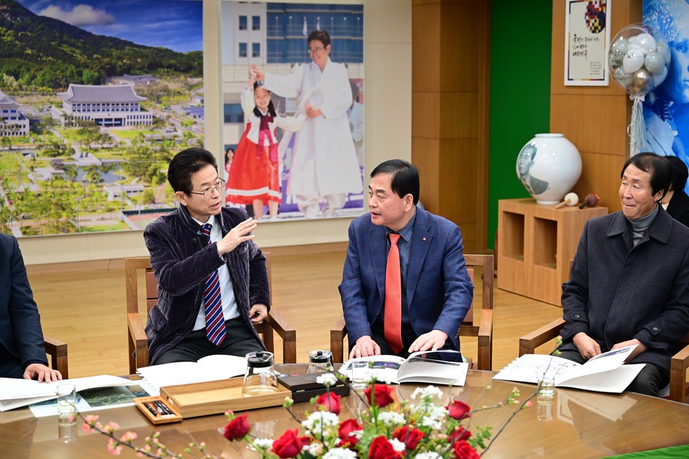 김천시, 경북도지사 직접 만나 현안 사업 건의