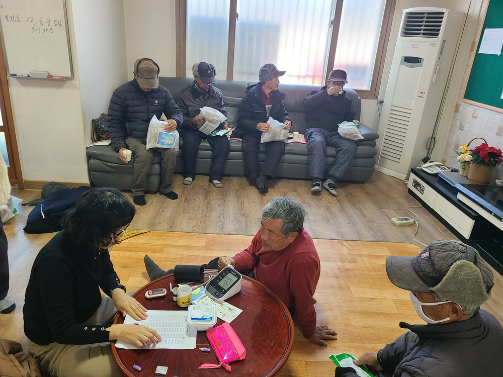 계룡시, 찾아가는 한파 대비 건강교육 실시