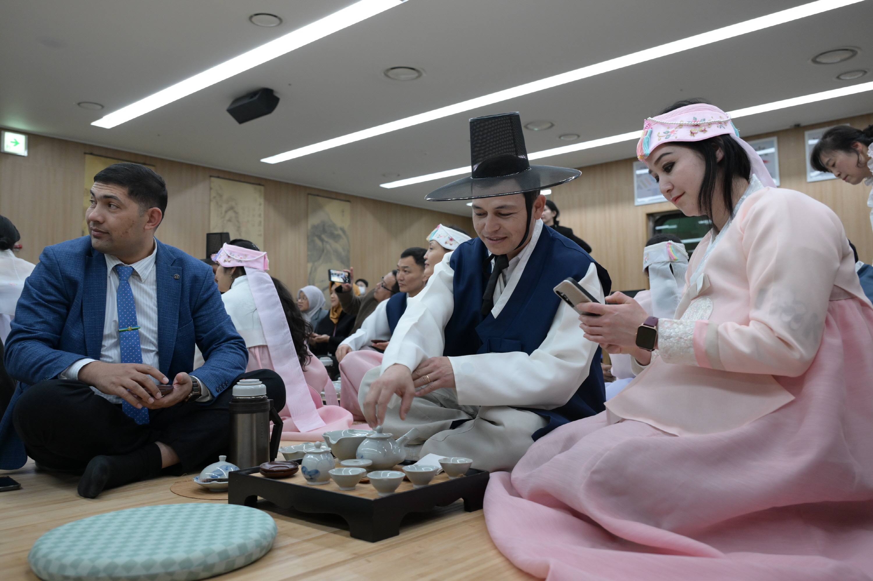 외국군 장교단, 논산시 청사 탐방 및 유교문화 체험