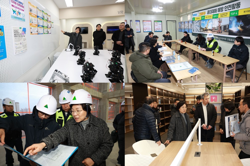 은평구, 미래교육·문화 핵심시설 현장 점검… 진행 상황과 공사 안전관리 등 살펴