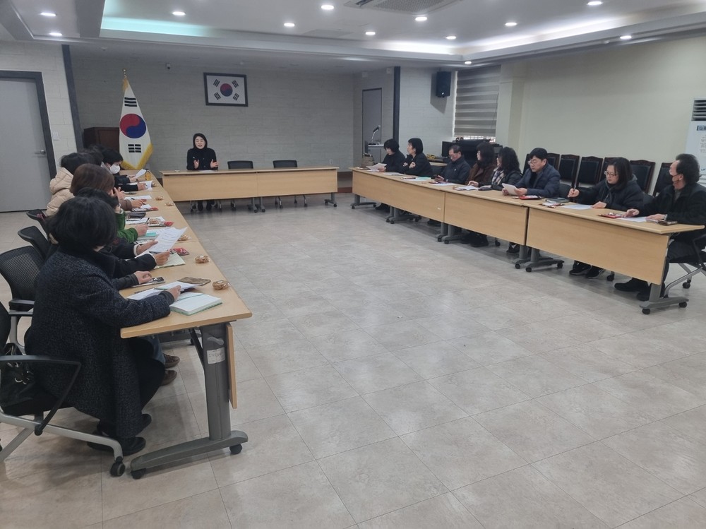 강화읍, 노인 맞춤 돌봄 서비스 생활지원사 간담회 개최