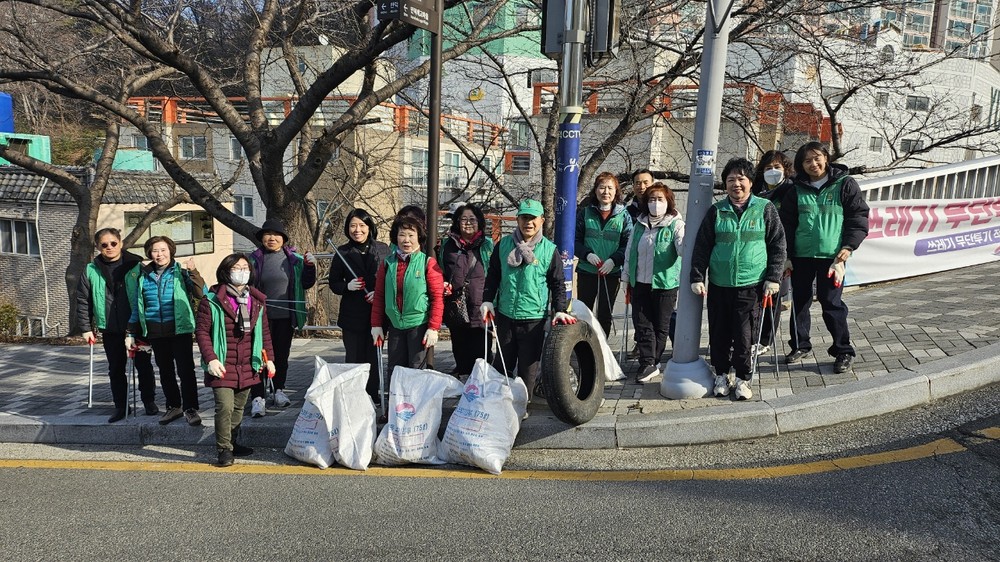 부산 북구 만덕2동, 설 명절 손님맞이 도시환경 정비 활동 실시