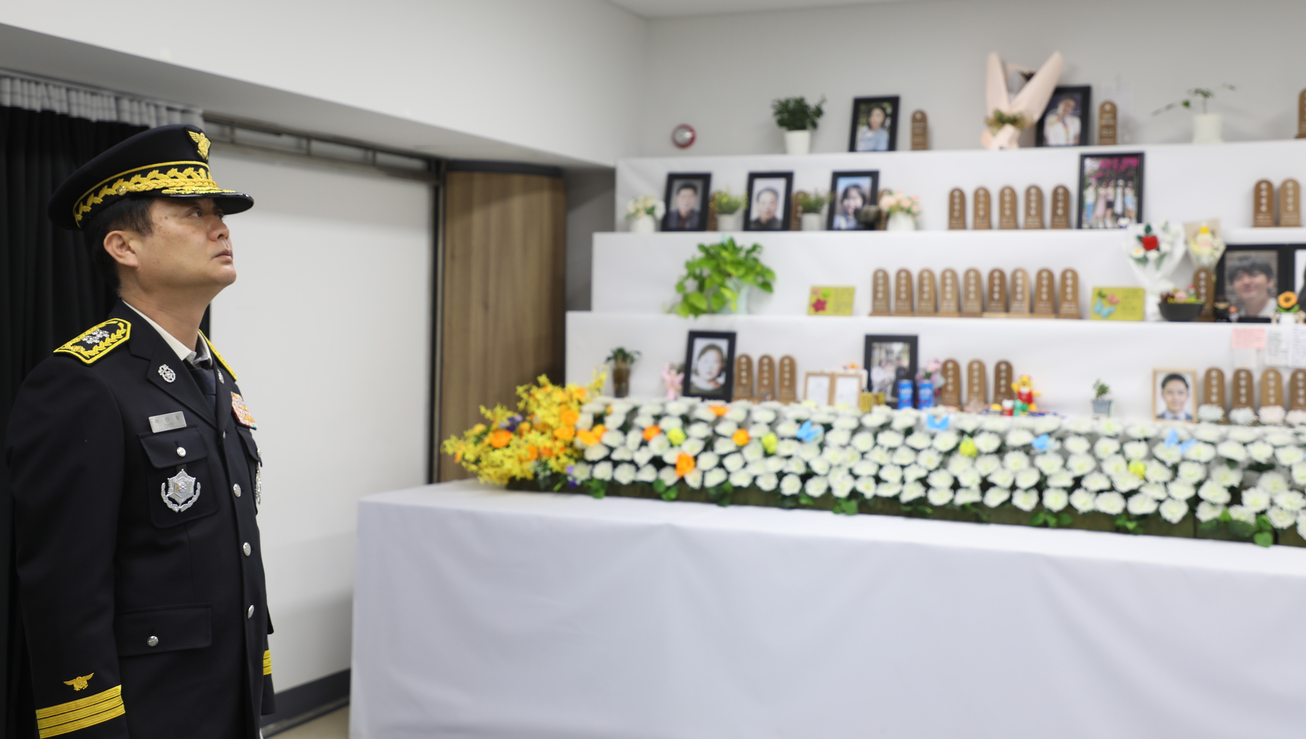 최민철 전남소방본부장 취임…제주항공 합동분향소 참배