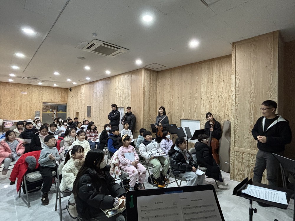 영덕 아이들, 스마트폰 대신 악기 잡았다