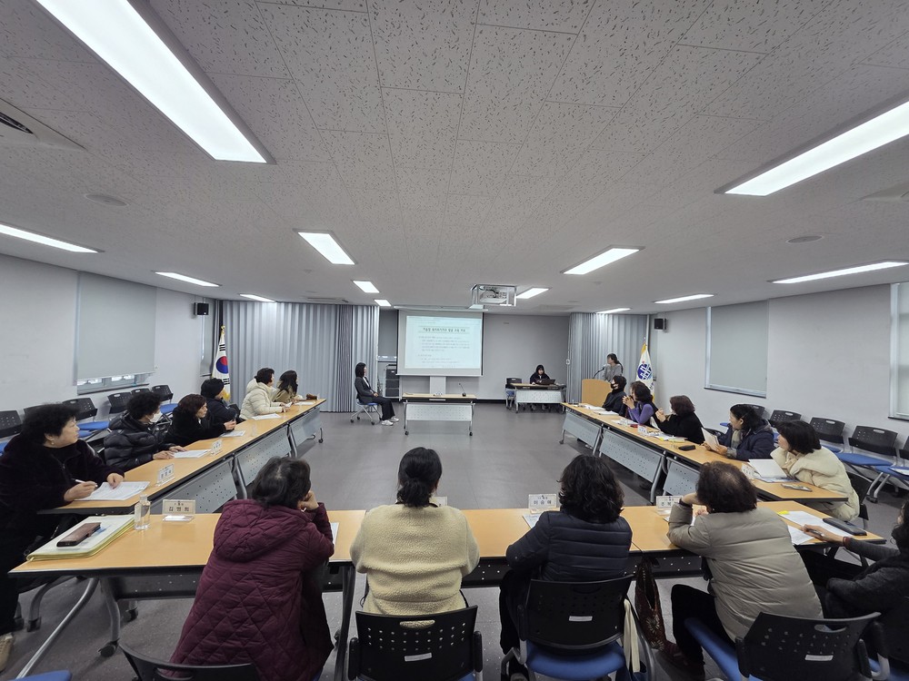망미2동 겨울철 복지위기가구 발굴 강화를 위한 명예사회복지공무원 교육 실시