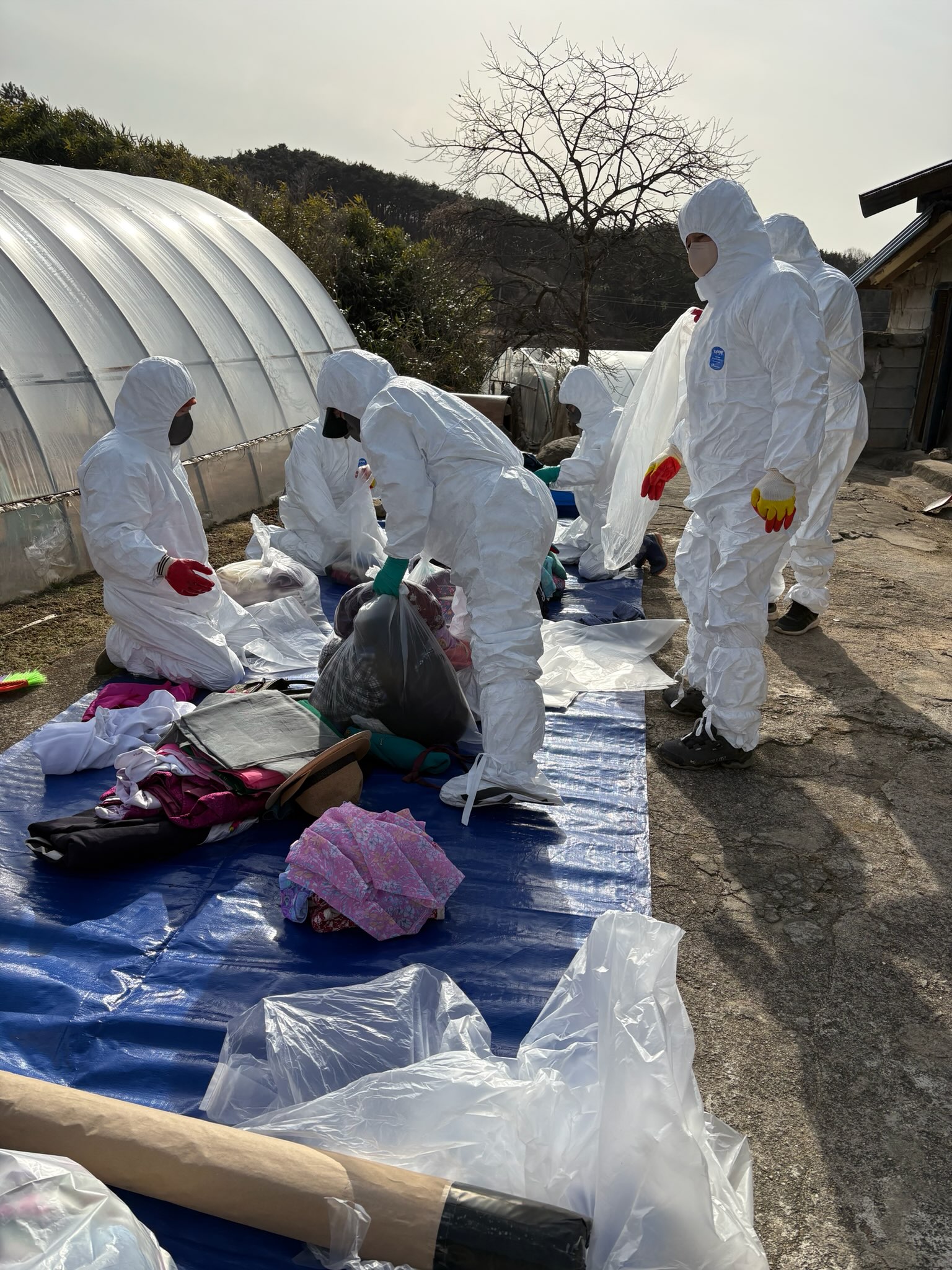 고창군 상하면 지사협, 전염성 피부질환 가구에 사랑의 목욕·청소 봉사